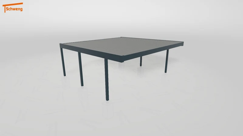 #DE Schweng Flachdachcarport C600+ (ID 77b8w7) #MTG