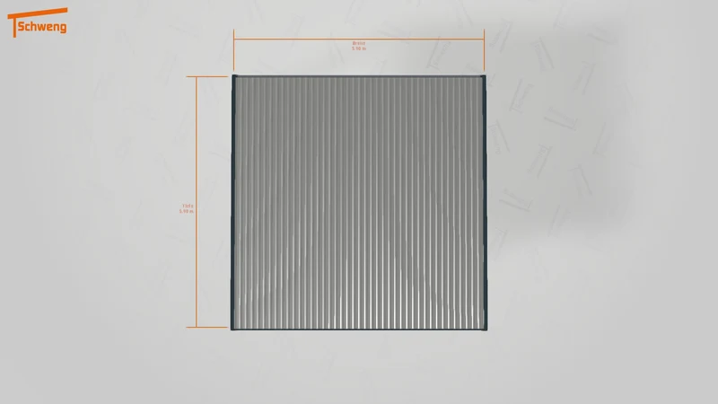 #DE Schweng Flachdachcarport C600+ (ID 77b8w7) #MTG