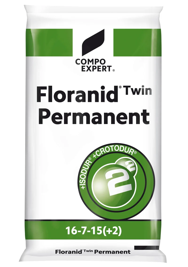 Langzeitdünger Compo Expert Floranid Twin Permanent 16+7+15(+2) 25 kg