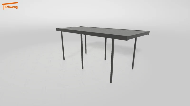 #DE Schweng Flachdachcarport C600 (ID mjrvjv)