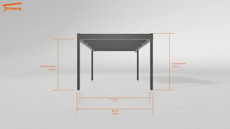 #DE Schweng Flachdachcarport C600 (ID 775277) #MTG