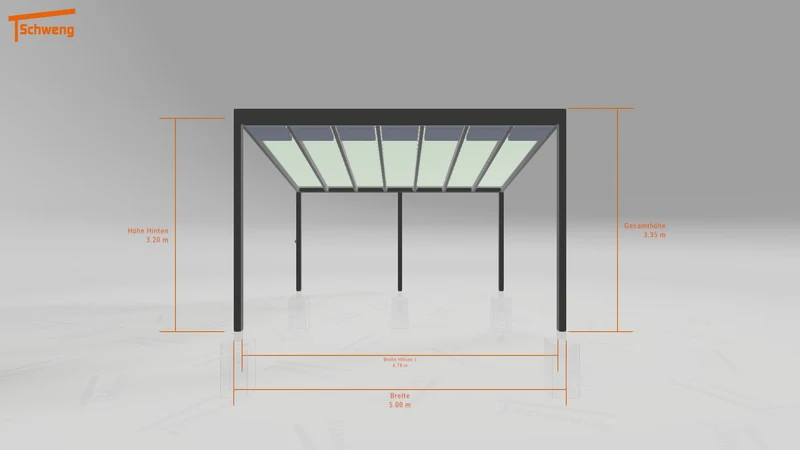 #DE Schweng Terrassenüberdachung S400 (ID dvzdbx)