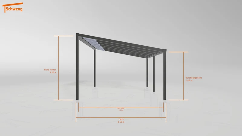 #DE Schweng Terrassenüberdachung S400 (ID dvzdbx)
