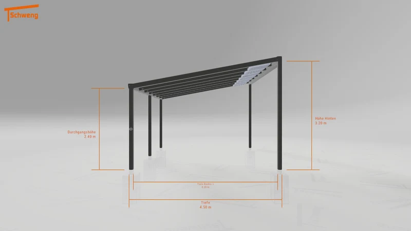 #DE Schweng Terrassenüberdachung S400 (ID dvzdbx)