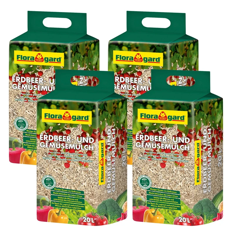 Floragard Erdbeer- und Gemüsemulch