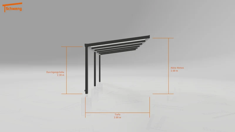 #DE Schweng Terrassenüberdachung S400 (ID x78y23)