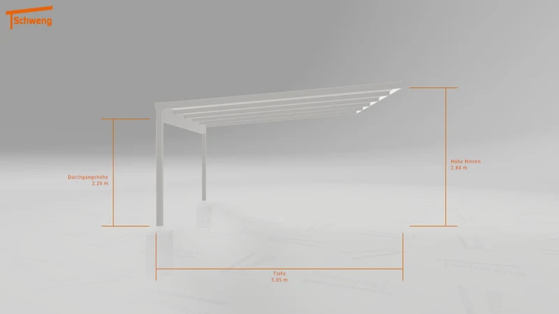 #DE Schweng Pultdachcarport S400 (ID dvnp8q)