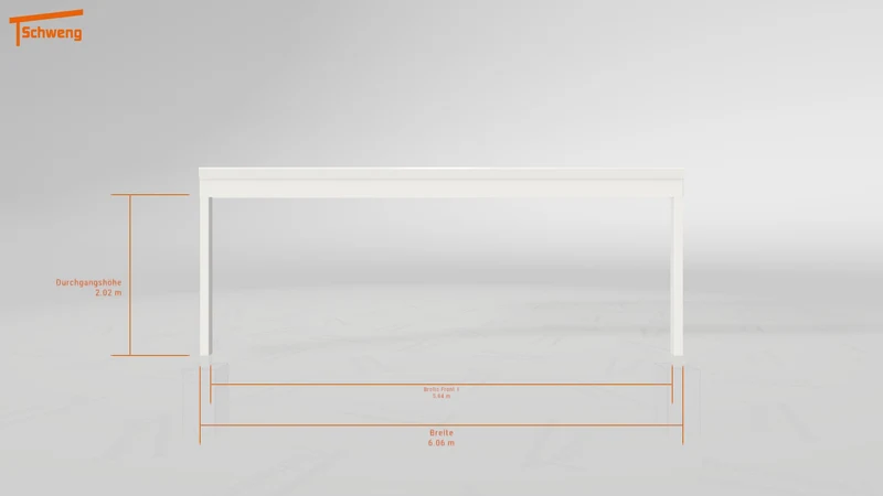 #DE Schweng Pultdachcarport S400 (ID 33jqky)