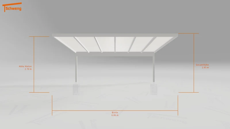 #DE Schweng Pultdachcarport S400 (ID 33jqky)