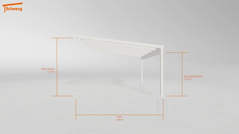 #DE Schweng Pultdachcarport S400 (ID 33jqky)