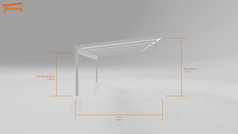 #DE Schweng Pultdachcarport S400 (ID 33jqky)