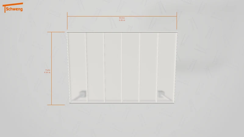 #DE Schweng Pultdachcarport S400 (ID 33jqky)