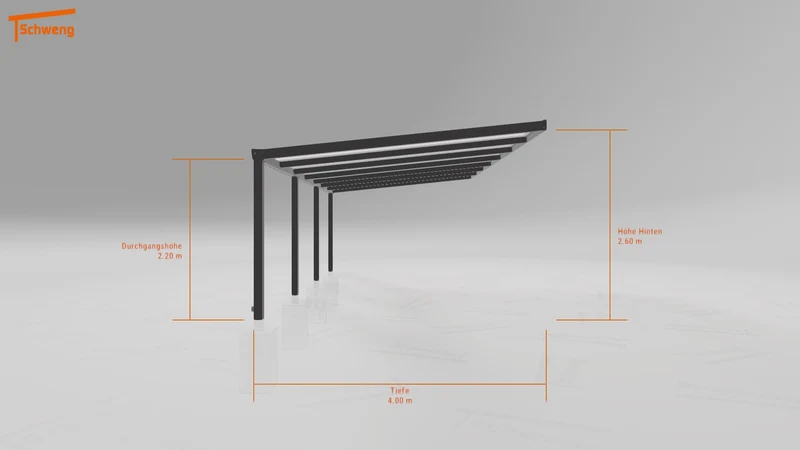 #DE Schweng Terrassenüberdachung S400 (ID w3xw7z)