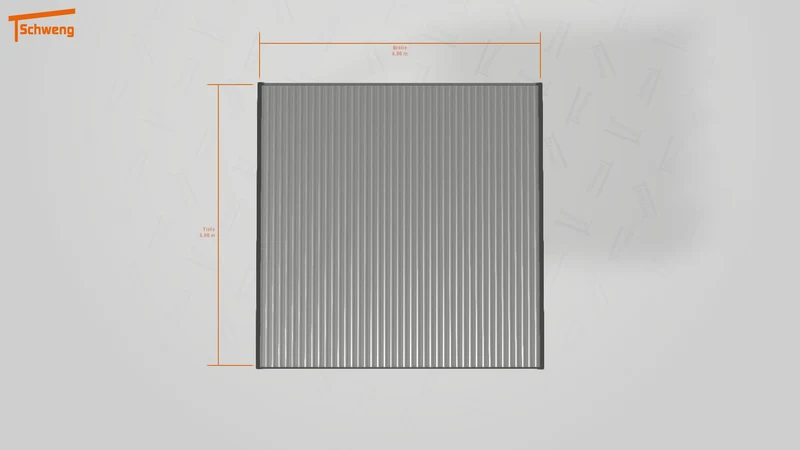 #DE Schweng Flachdachcarport C600+ (ID 85pwd2)