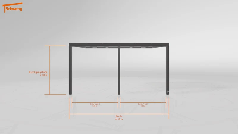 #DE Schweng Terrassenüberdachung S350 (ID bkpwdq)