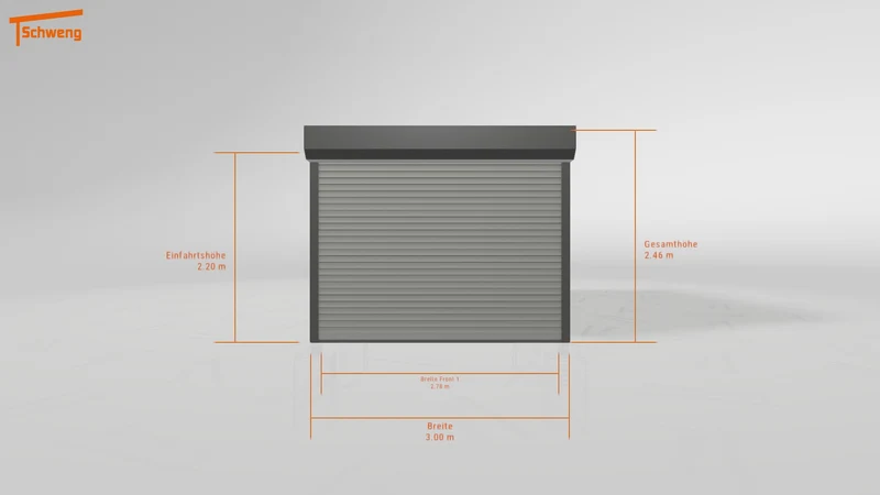 #DE Schweng Flachdachcarport C600 (ID jj85g7)