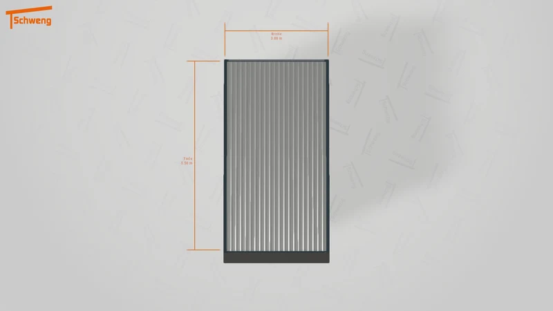 #DE Schweng Flachdachcarport C600 (ID jj85g7)