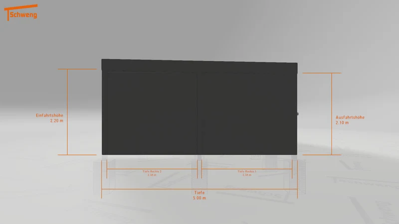 #DE Schweng Flachdachcarport C600 (ID x78mzw) #MTG