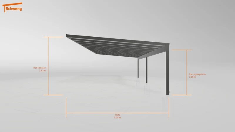#DE Schweng Terrassenüberdachung S400 (ID 42wdq7)