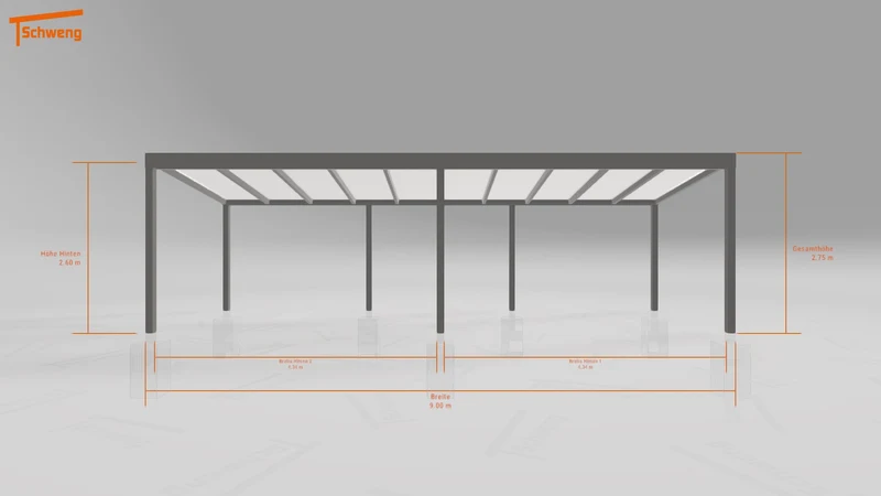 #DE Schweng Pultdachcarport S350 (ID yg7mpp) #MTG