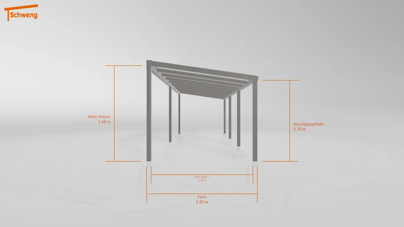 #DE Schweng Pultdachcarport S350 (ID yg7mpp) #MTG