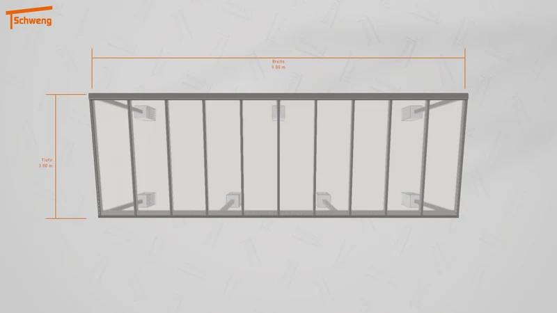 #DE Schweng Pultdachcarport S350 (ID yg7mpp) #MTG
