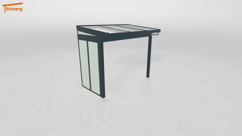 #DE Schweng Terrassenüberdachung S350 (ID n5mpmj)