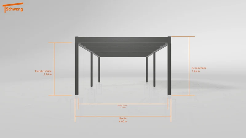 #DE Schweng Flachdachcarport C600 (ID mj2z5v) #MTG