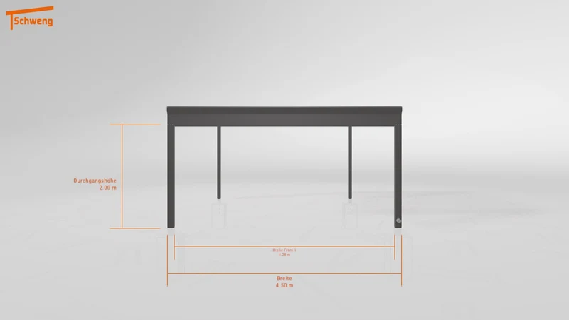#DE Schweng Terrassenüberdachung S400 (ID jj85z7)