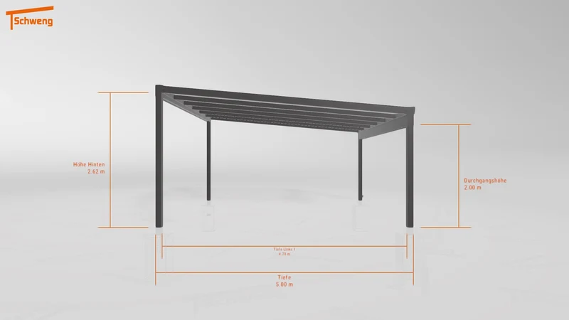 #DE Schweng Terrassenüberdachung S400 (ID jj85z7)