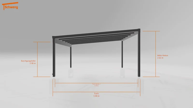 #DE Schweng Terrassenüberdachung S400 (ID jj85z7)