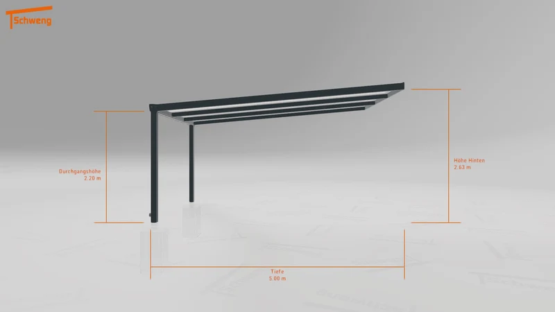 #DE Schweng Pultdachcarport S400 (ID 2q8r57)