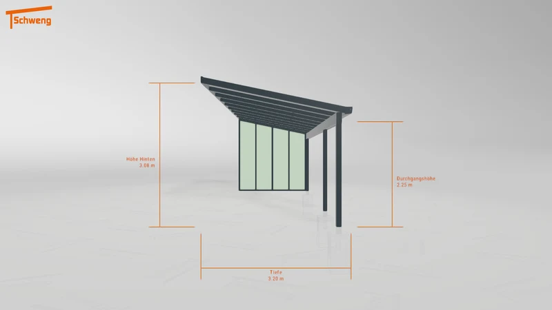 #DE Schweng Terrassenüberdachung S400 (ID 77b837)