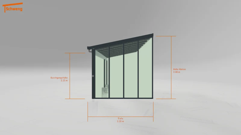 #DE Schweng Terrassenüberdachung S400 (ID 77b837)