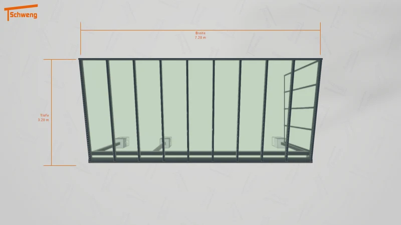 #DE Schweng Terrassenüberdachung S400 (ID 77b837)
