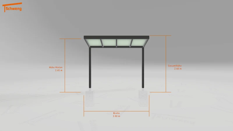 #DE Schweng Terrassenüberdachung S350 (ID jjrm27)