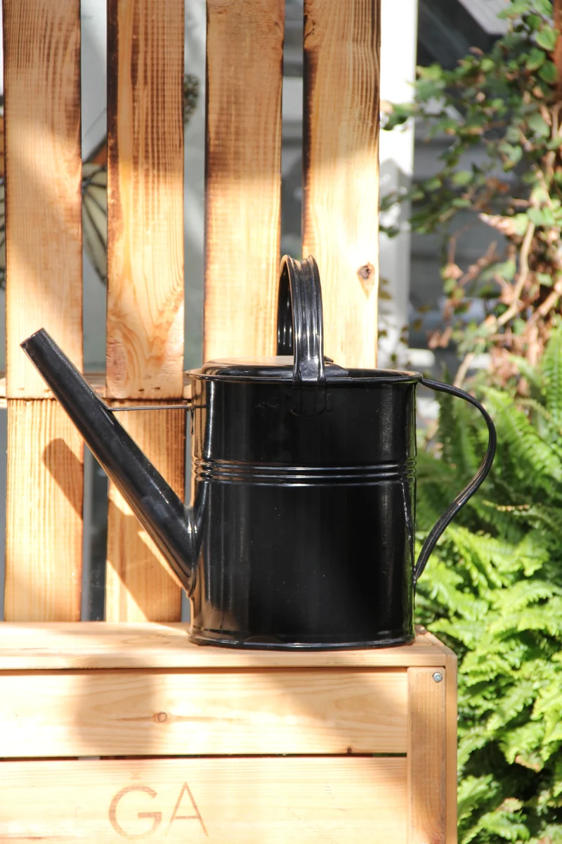 Plint | Gießkanne klein 1,5 L in schwarz