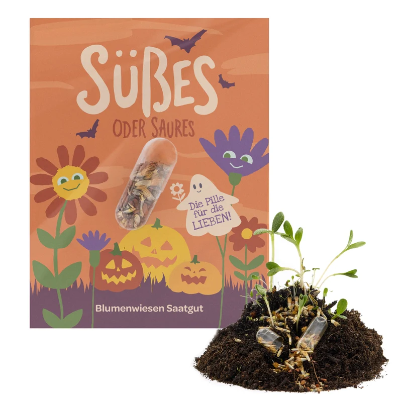 Saatgut 'Süßes oder Saures' | Halloween Saatpille 'Süßes'