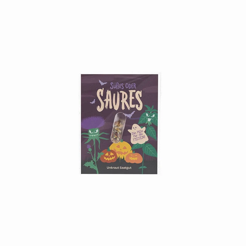 Saatgut 'Süßes oder Saures' | Halloween Saatpille 'Saures'