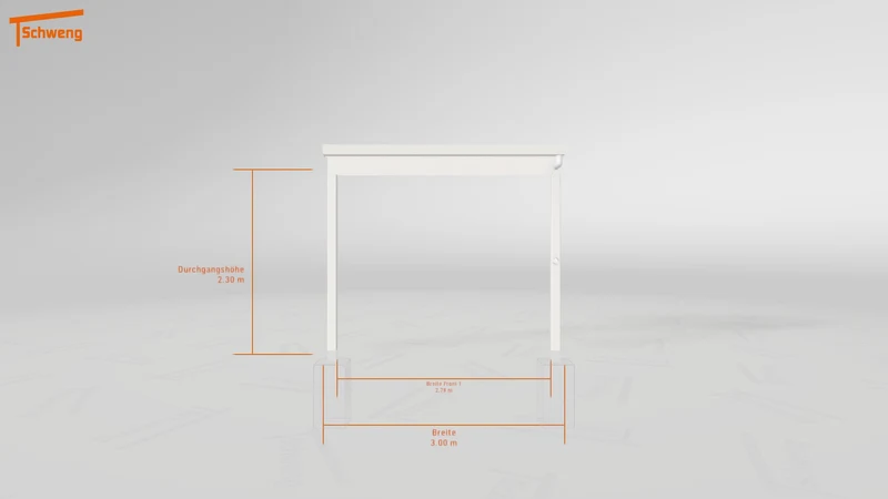 #DE Schweng Terrassenüberdachung S350 (ID 85p4pr)