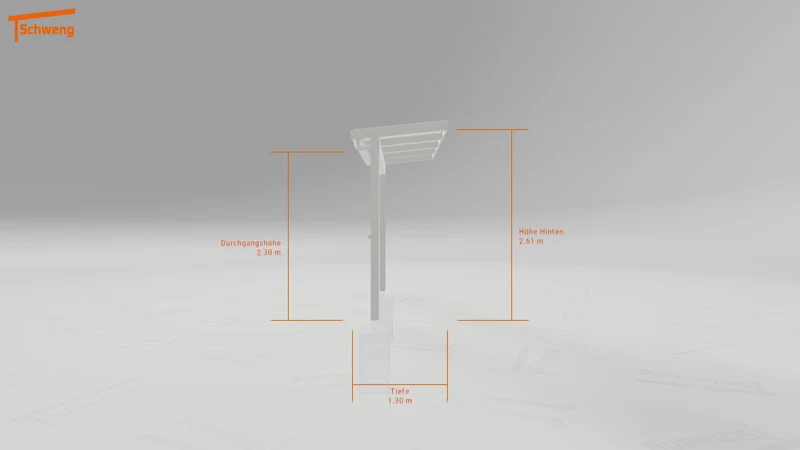 #DE Schweng Terrassenüberdachung S350 (ID 85p4pr)