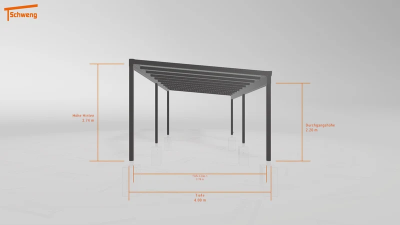 #DE Schweng Terrassenüberdachung S400 (ID x78y83)