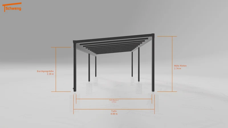 #DE Schweng Terrassenüberdachung S400 (ID x78y83)