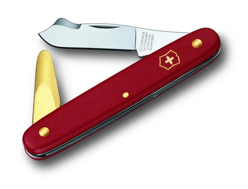 Victorinox 3.9140 spitzes Okuliermesser mit Zunge