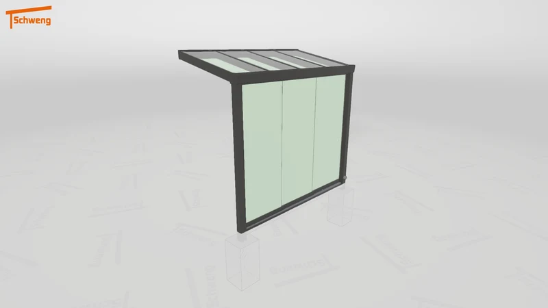 #DE Schweng Terrassenüberdachung S400 (ID g754rp)