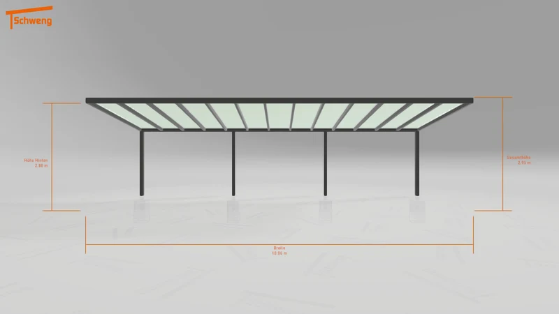 #DE Schweng Terrassenüberdachung S350 (ID 42vqm9)