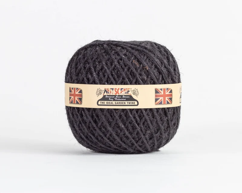 Nutscene | Heritage Jutegarn in Schwarz 130 m