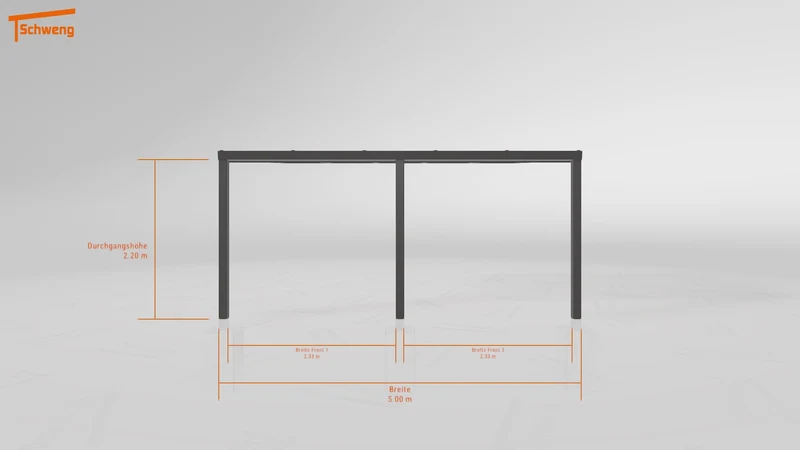 #DE Schweng Pultdachcarport S350 (ID mjrk9g)