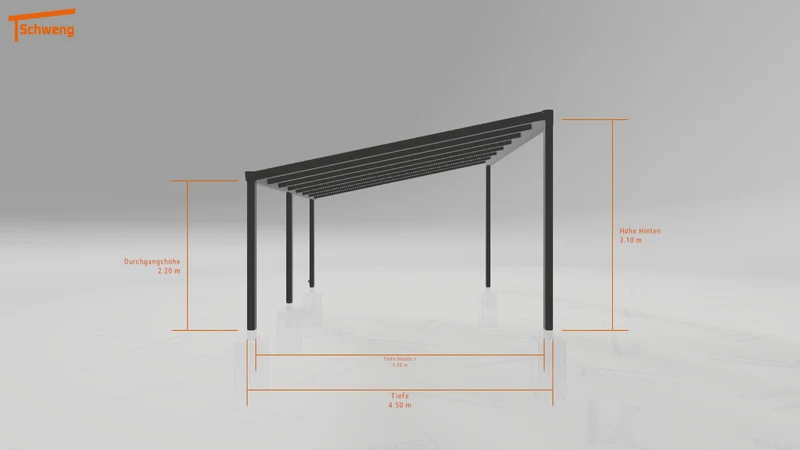 #DE Schweng Terrassenüberdachung S400 (ID x7548n)