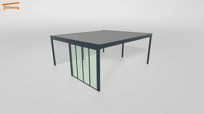 #DE Schweng Flachdachcarport C600 (ID jjrm8x) #MTG